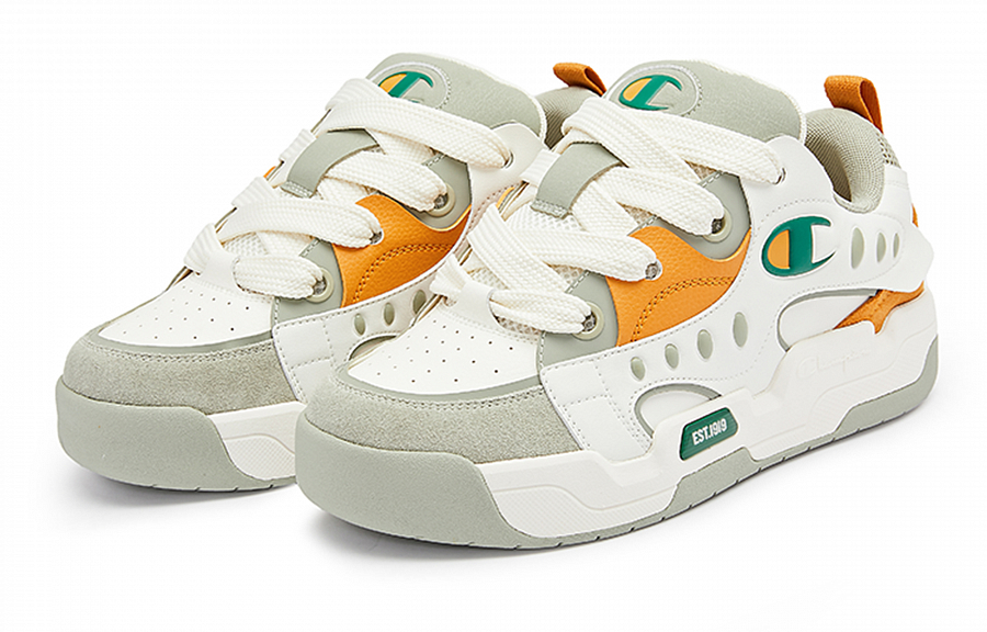 Champion Playful Puffy Shoes Low Top Skateboard Shoes Men's Light Green купить в интернет-магазине Yoocart с быстрой доставкой по России.