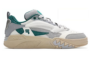 FILA Cushioning High-Top Vintage Basketball Shoes Men's Gray Green 1 2513564