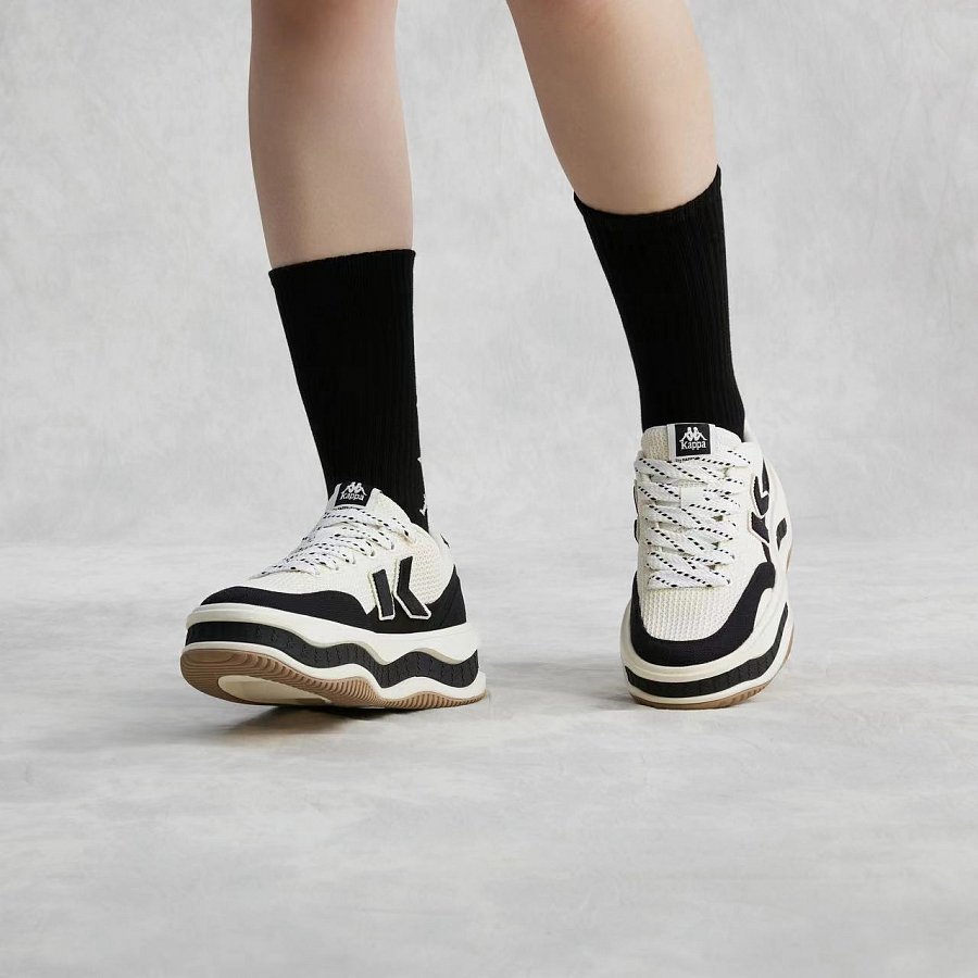 Kappa Anti Slip Wear Resistant Low Top Skateboard Shoes Women's Winter Day White купить в интернет-магазине Yoocart с быстрой доставкой по России.