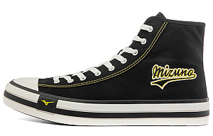 Mizuno Court S High Top Canvas 'Black'