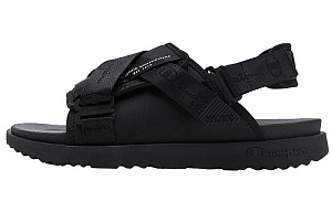 Champion Campus Format Sandal Beach Sandals Unisex Black
