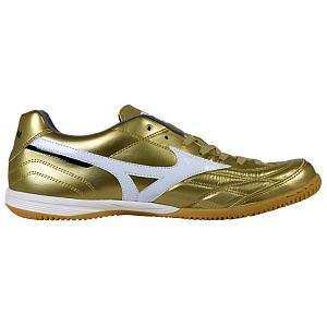 Mizuno Morelia IC/IN Anti-Slip Wear-Resistant Soccer Shoes Men's Gold 1 2514365