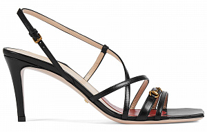 GUCCI Strap Sandals Women's Black 1 2514393