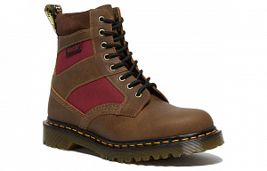 Dr. Martens Dr.Martens 1460 Made In England Padded Panel Lace Up Boots 'Brown Dockyard Oxblood' 1 2514414