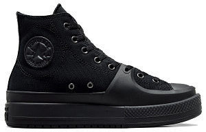 Converse Chuck Taylor All Star Construct High 'Mono Canvas   Triple Black' 1 2514671