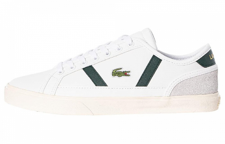 LACOSTE Low-Top Skateboard Shoes Women's White купить в интернет-магазине Yoocart с быстрой доставкой по России.
