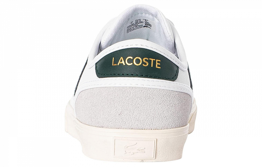 LACOSTE Low-Top Skateboard Shoes Women's White купить в интернет-магазине Yoocart с быстрой доставкой по России.
