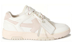 OFF WHITE Out Of Office Ooo Low Tops White Lilac Purple Women's 1 2515116
