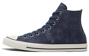Converse Chuck Taylor All Star High 'Washed Canvas Midnight Navy'