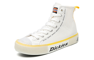 Dickies Canvas Shoes Unisex High top White Yellow 1 2515773