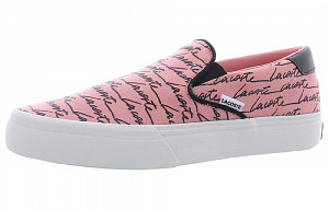 LACOSTE Low-Top Skateboard Shoes Women's Pink
