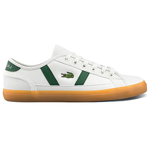 LACOSTE Low-Top Skateboard Shoes Women's White Green 1 2516412