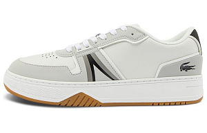 LACOSTE Low-Top Skateboard Shoes Men's Gray