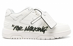 OFF WHITE Out Of Office Ooo For Walking White Black Women's 1 2516433
