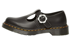 Dr. Martens Polley Smooth Leather Mary Janes 'Black' Women's