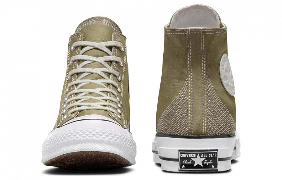 Converse Chuck 70 High 'Multi Stitch Cotton Mossy Sloth Green' купить в интернет-магазине Yoocart с быстрой доставкой по России.