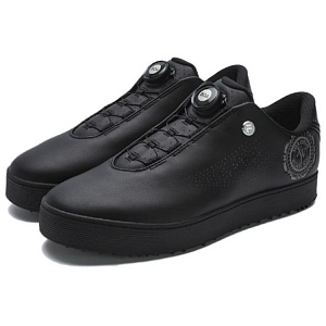 FILA ICONA Anti Slip Wear Resistant Low Top Skateboard Shoes Men's Black 1 2516589
