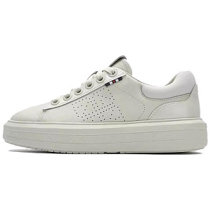 FILA Anti-Slip Wear-Resistant Low-Top Skateboard Shoes Women's White