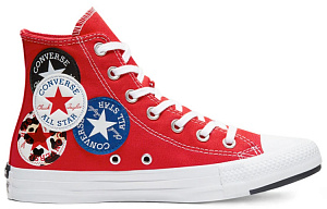 Converse Chuck Taylor All Star Hi Logo Play University Red 1 2516639