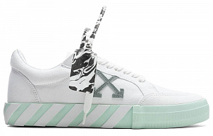 OFF WHITE Vulc Low Eco Canvas White Mint Green 1 2517012