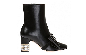 GUCCI Ankle Boots Women's Black 1 2517052