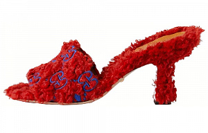 Adidas Originals X GUCCI Slide Slippers Women's Red