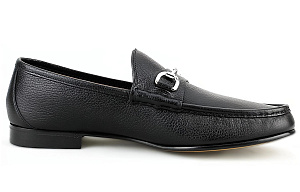GUCCI Horsebit Loafers Men's Black 1 2517434