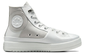 Converse High Top Canvas Shoes Unisex White Gray 1 2517683