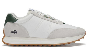 LACOSTE L-SPIN Low-Top Casual Shoes Men's White Green 1 2517753