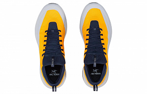 Arcteryx SYLAN Anti-Slip Wear-Resistant Low-Top Running Shoes Men's Orange Gray 1 2517788