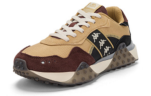 Kappa Wear-Resistant Low-Top Training Running Shoes Unisex Yellow Umber Black White 1 2518511