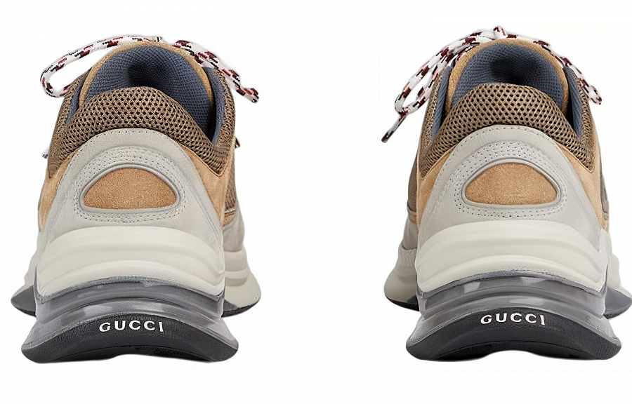 GUCCI Women's Run Sneaker 'Beige Tan Suede' Women's купить в интернет-магазине Yoocart с быстрой доставкой по России.
