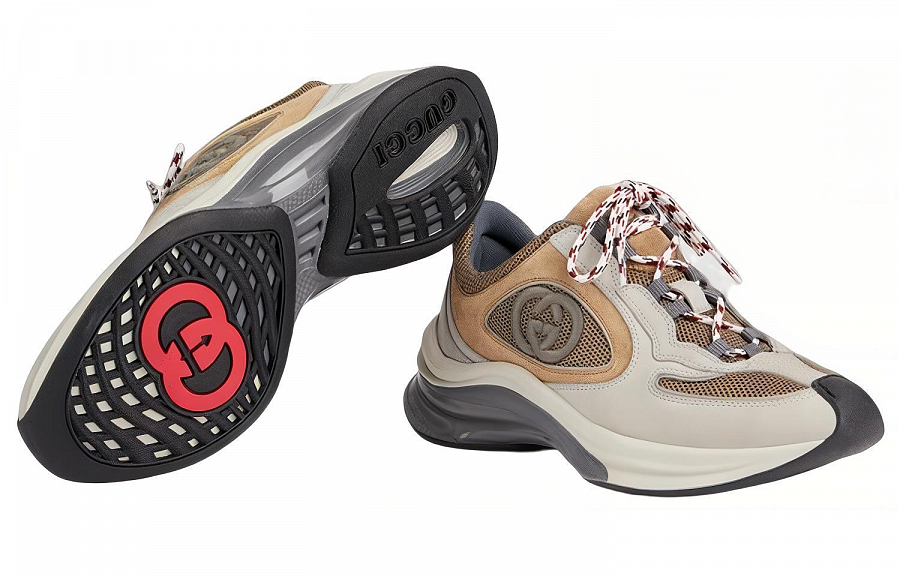 GUCCI Women's Run Sneaker 'Beige Tan Suede' Women's купить в интернет-магазине Yoocart с быстрой доставкой по России.