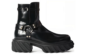 OFF-WHITE Ankle Boots Men's Black 1 2518929