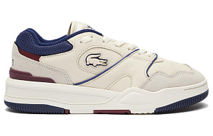 LACOSTE Wear-resistant And Lightweight Low-Top Skateboard Shoes Women's White 1 2518985
