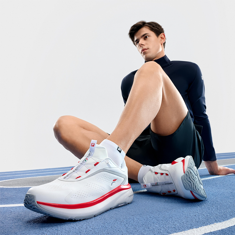 FILA BOA NUVOLE 2 Low Top Running Shoes Men's Outstanding White купить в интернет-магазине Yoocart с быстрой доставкой по России.