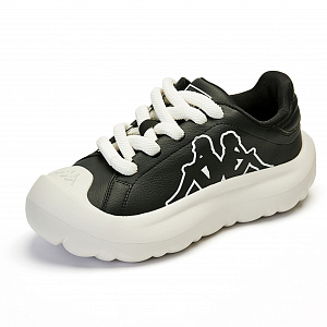 Kappa Back to Back Anti Slip Wear Resistant Low Top Casual Shoes Women's Black White 1 2519097