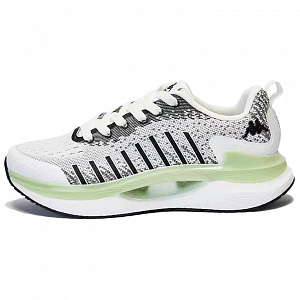 Kappa Anti-Slip Wear-Resistant Low-Top Casual Shoes Unisex Gray White Green