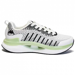 Kappa Anti-Slip Wear-Resistant Low-Top Casual Shoes Unisex Gray White Green 1 2519185