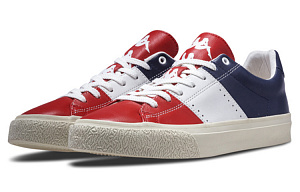 Kappa Anti Slip Wear Resistant Low Top Skateboard Shoes Women's Red Blue 1 2519361
