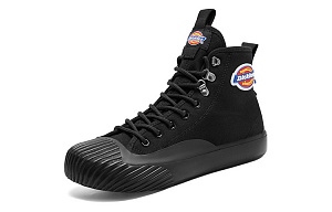 Dickies High Top Canvas Shoes Unisex Black 1 2519446