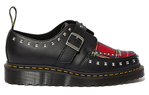 Dr.Martens Platform Shoes Women's Black Red 1 2519518