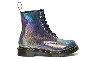 Dr. Martens Dr.Martens 1460 Rainbow Ray Suede Lace Up Boots 'Purple' Women's 1 2519634