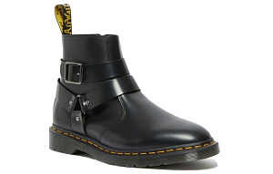 Dr. Martens Jaimes Leather Harness Chelsea Boots 'Black' 1 2519762