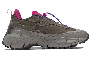 Reebok Zig Kinetica 2.5 Edge 'Army Green Pink' 1 2519867