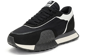 Kappa Low-Top Running Shoes Unisex Black White 1 2519996