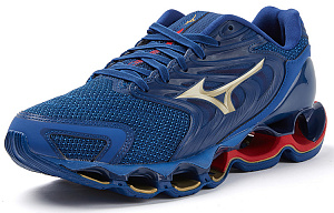 Mizuno Wave Prophecy 12S 'Dark Blue Gold Wine Red' 1 2520020