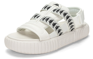 Kappa Sports Sandals Unisex White Black 1 2520065
