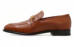 GUCCI Loafer 'Interlocking G Chain Brown'