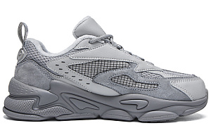 Kappa Anti Slip Wear Resistant Low Top Running Shoes Unisex Gray 1 2520345